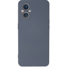 Eco Port Oppo Reno 7 Lite Kılıf Nano Içi Kadife Silikon - Gri