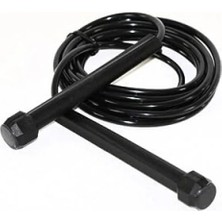 Ulu Pazarlama Ayarlanabilir Uzunluk Atlama Ipi, Termoplastik, Siyah Renk