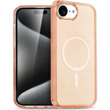 Eco Port Joko Apple Iphone 16E  Magsafe Kapak - Turuncu