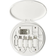 Eco Port SN06 3in1 Kablo ve Kart Düzenleyici - Beyaz