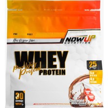 Nowup Nutrition %100 Whey Protein Tozu Çikolata Milkshake Aromalı | 1050 Gr - Kas Gelişimi ve Korunması