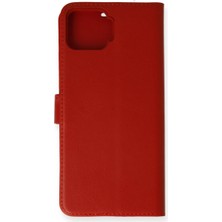 Eco Port Oppo A73 Kılıf Trend S Plus Kapaklı Kılıf - Kırmızı