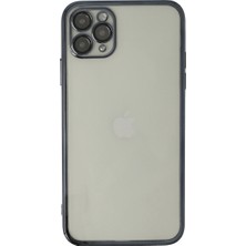 Eco Port Apple Iphone 11 Pro Kılıf Razer Lensli Silikon - Siyah