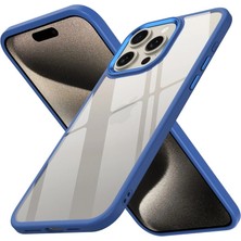 Eco Port Apple Iphone 15 Pro Kılıf Power Silikon - Mavi