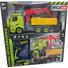 Mrspancer 003832G - Işıklı Uzaktan Kumandalı Sök Tak Vinçli Kamyon