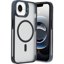 Eco Port Joko Apple Iphone 16E Flet Lens Magsafe Kapak - Siyah