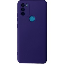 Eco Port General Mobile Gm 21 Plus Kılıf Nano Içi Kadife Silikon - Mor