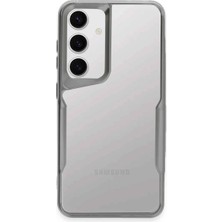 Eco Port Samsung Galaxy S24 Kılıf Boyi Silikon Kapak - Gümüş