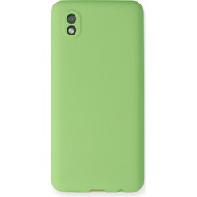 Eco Port Samsung Galaxy A01 Core Kılıf First Silikon - Yeşil