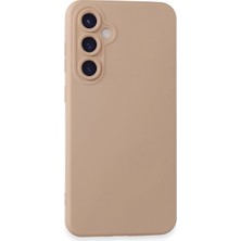 Brc Design Galaxy S23 Fe Kılıf Nano Içi Kadife - Pudra