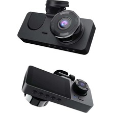 Midas Toptan Home Yol Kayıt Araç Kamerası Hd Dvr 3 Kameralı 2.0in Ekranlı Ön Iç Arka