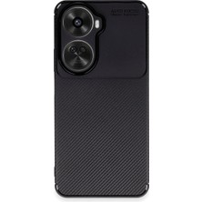 Eco Port Huawei Nova 12 Se Kılıf Auto Focus Karbon Kapak - Siyah