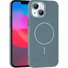 Eco Port Joko Apple Iphone 15 Plus Broş Magsafe Kapak - Turkuaz