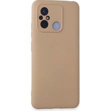 Eco Port Xiaomi Redmi 12C Kılıf Nano Içi Kadife Silikon - Pudra