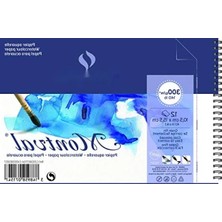 Ulu Pazarlama Spiralli Eskiz ve Resim Defteri, 12 Sayfa, 5X15 Cm, 300G