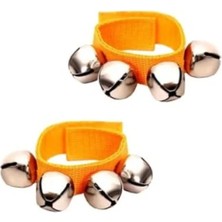 Ulu Pazarlama Dayanıklı Bilek Zili Seti - Sarı Renk (1 Çift)