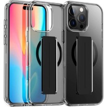 Eco Port Joko Apple Iphone 15 Pro Max Kılıf Alfa Magsafe Standlı Kapak - Siyah