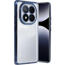 Eco Port Xiaomi Redmi Note 14 Pro 5g Kılıf Razer Lensli Silikon - Lacivert