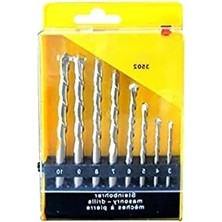 Ulu Pazarlama 8 Parça Beton Matkap Ucu Seti - Farklı Çaplar, Krom Kaplama