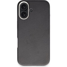 Eco Port Joko Apple Iphone 16 Wonder Deri Magsafe Kapak - Siyah