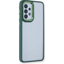 Eco Port Samsung Galaxy A73 5g Kılıf Dora Kapak - Haki Yeşil