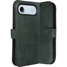 Eco Port Apple Iphone 17 Air Trend S Plus Kapaklı Kılıf - Yeşil