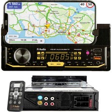 Fi Audio Fi Audıo FR-4000 Oto Teyp 4X50 Watt Bluetooth Carlive 2xusb Sd Fm Aux Telefon Tutacaklı