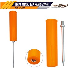 Port Fish Portfish Kamış Ayağı Metal Sap Ithal