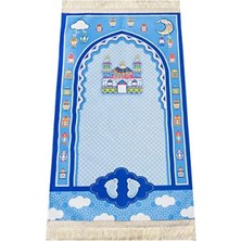 Ulu Pazarlama Dijital Baskılı Çocuk Seccadesi, Renkli ve Eğlenceli Tasarım