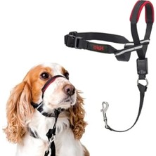 Ulu Pazarlama Ayarlanabilir Yansıtıcı Baş Tasması - Orta Boy Köpekler Için Profesyonel Eğitim Yardımcısı