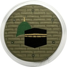 Sarıkhane Hac Umre Sarığı – Bordo Kumaş – Bordo Takke – Çapraz Sarım – Mekke-Medine – 7 Metre