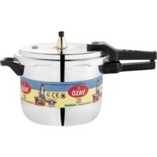 PremiumPort 8 Lt Alüminyum Düdüklü Tencere, Güçlü ve Dayanıklı Tasarım