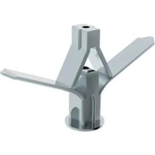 Ulu Pazarlama Kanatlı Alçıpan Dübeli - 6 Adet Plastik Dübel Seti