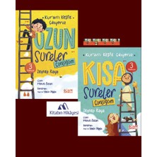 Gülce Kitap Uzun Sureler Günlüğüm, Kısa Sureler Günlüğüm / Kuranı Keşfe Çıkıyoruz(2kitap)