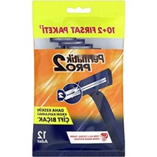 Ulu Pazarlama Kullan At Erkek Tıraş Bıçağı - Ekonomik Fırsat Paketi (10+2 Adet)