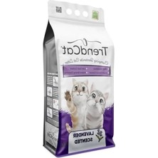 Ulu Pazarlama Lavanta Kokulu Topaklanan Tozsuz Kedi Kumu, 10 Lt