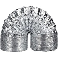 Ulu Pazarlama Telli Kopmayan Davlumbaz Baca Aspiratör Borusu, 2 Metre