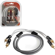 REISS Reıss Audıo RS-GR01 Kablo 2 Rca 2 Rca Gold 1 Metre