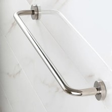 Ulu Pazarlama Paslanmaz Metal Krom Tutunma Barı (19 Çap, 50 Cm)