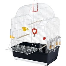 Ulu Pazarlama Küçük Kuşlar Için Açık Kuş Kafesi - 49 x 30 x 69 cm