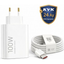 Xiaomi 100W (Watt) Typ-C Hızlı Şarj Aleti Adaptörü Kablo Seti ( Kvk Teknik Servis Garantili )