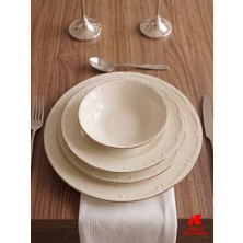 Köklü Züccaciye 24 Parça 6 Kişilik Yemek Takımı