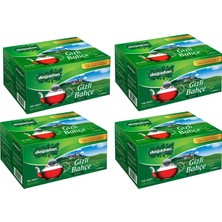 Doğadan Gizli Bahçe 100'LÜK Demlik Poşet 4 Adet Sade Aroma ile Pratik Çay Keyfi