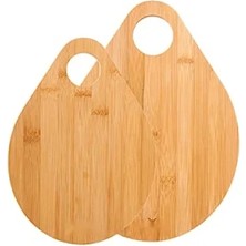 Ulu Pazarlama 2'li Bambu Kesme Tahtası Seti