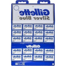 Ulu Pazarlama Çift Kenarlı Tıraş Bıçağı Seti (100'LÜ Kartela)