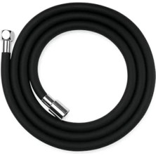 Ulu Pazarlama Yüksek Kaliteli Esnek Silikon Duş Hortumu - 150 cm - Siyah