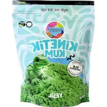 Ulu Pazarlama 500 gr Yeşil Kinetik Kum - Eğitici Oyun Deneyimi