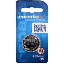 Renata CR2477N 3 Volt Lithium Pil -Adet  Yüksek Kapasite ve Uyumluluk Sağlayan Pil