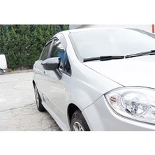 PINUKS Fıat 500-500X 14-18 / Punto 08-18 / Lınea 07-  Yarasa Ayna Kapağı P.black Takım