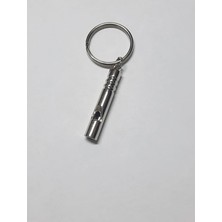 Akinco Metal Düdüklü Anahtarlık - Sos Acil Durum Deprem Düdüğü